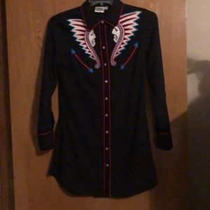 Cowgirl Justice Size S Western light weight dress